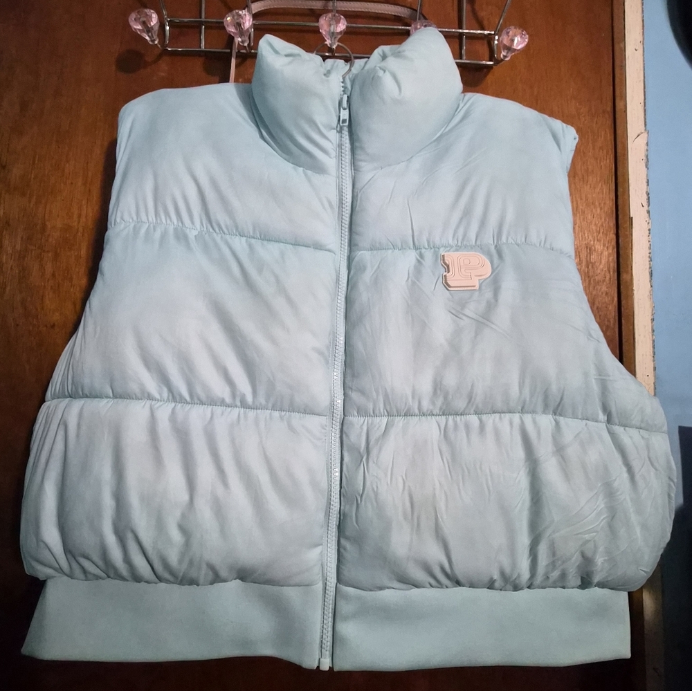 Pink- Light Blue Vest